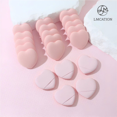 Mút tán kem nền, phấn nước trái tim mini LMcation