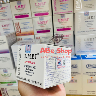 Kem LMEI Ngọc Trai - Collagen 25g - Làm Trắng - Giảm Thâm Nám - Trắng Da - Cải Thiện Da Tối Màu