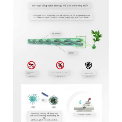 Gối Massage Công Thái Học Thảo Dược Ngải Cứu Giảm Đau Mỏi, Thiết Kế Đa Năng - HÀNG CHÍNH HÃNG MINIIN