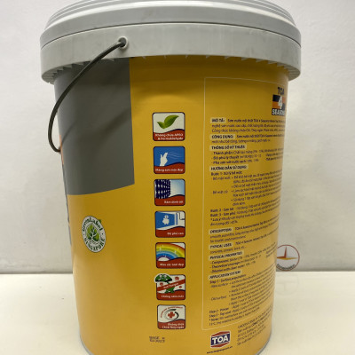 Sơn nước Toa 4 Season Top Silk dễ lau chùi nội thất NHIỀU MÀU _18L