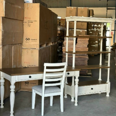 Kệ sách giả cổ S11CT Tundo KT Ngang 110cm