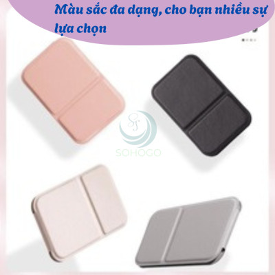Gương Gập Mini Để Bàn – Gọn Nhẹ, Sang Xịn, Mang Đi Mọi Nơi Gương Trang Điểm Gập Thông Minh – Thiết Kế Tối Giản, Siêu Tiện Gương Gập Gọn Có Đế – Skincare, Make-up Chuẩn Sáng Tạo