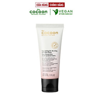 Sáp dưỡng ẩm đa năng sen Hậu Giang phiên bản giới hạn "ửng hồng không ửng đỏ" Cocoon 30ml mỹ phẩm thuần chay