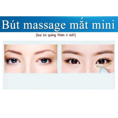 Máy Massage Mắt Giảm Bọng Mắt, Thâm Quầng Mini Mạnh Đẹp Hiệu Quả Lên Trông Thấy (Hàng Chính Hãng)
