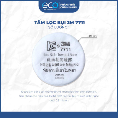 Bộ phụ kiện lọc mặt nạ phòng độc 3M dành cho mặt nạ 3100 - 3200