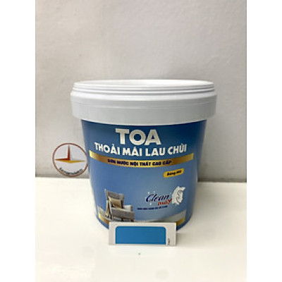 Sơn phào chỉ cho trần nhà Toa thoải mái lau chùi màu C- 7407 _1L