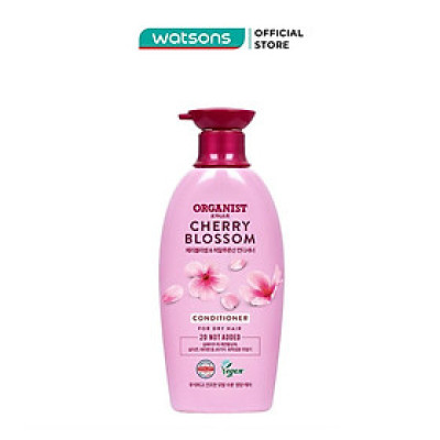 Kem Xả Organist Hoa Anh Đào Dưỡng Ẩm 500ml