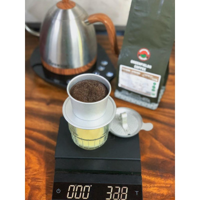 Cà phê nguyên chất CAO CẤP Robusta Premium Plus Greenfields Coffee Phin/Espresso 250G