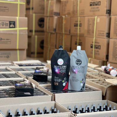 Kem Nhuộm Phủ Bạc Bento Shine BOSNIC 500ML