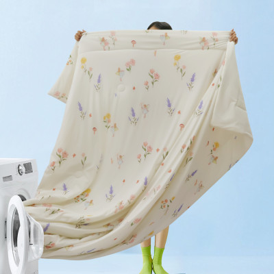 [CHĂN HÈ MÁT LẠNH] Mền lạnh I Cool Advance NIN House NM8032 2mx2m2 | Chăn chần bông Ice Silk, Chăn điều hoà nhiều độ