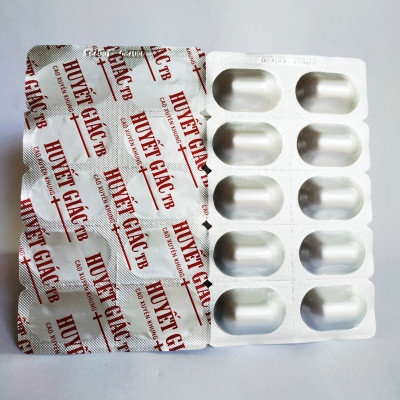 HUYẾT GIÁC TB (LONG HUYẾT PH) – TAN VẾT BẦM TÍM – MAU LÀNH VẾT THƯƠNG – TAN HUYẾT - HỘP 30 VIÊN 