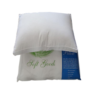 1 Gối Lông Vũ Microfiber Sài Gòn 47x67cm - tặng kèm túi xách sang trọng