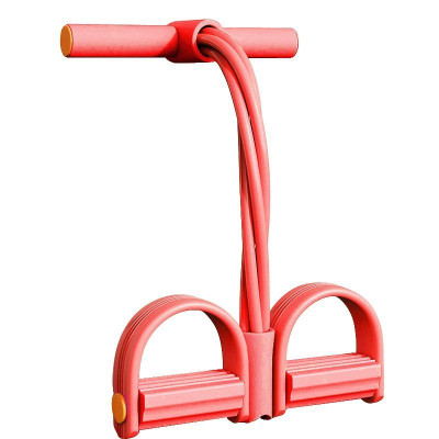 Dây Tập Bụng - Dây Kéo Đàn Hồi Kháng Lực 4 Ống, 6 Ống Cao Su, Dây Tummy Trimmer Tập Gym Tại Nhà