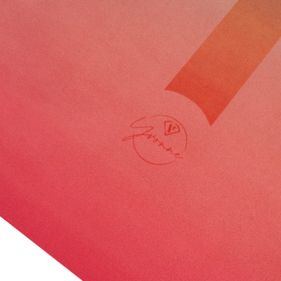 Thảm tập yoga chính hãng Yvonne, Flowstate Rainbow (TẶNG KÈM 3 PHẦN QUÀ) dày 4mm bề mặt nhám, siêu bám, chống trơn trượt, ưa mồ hôi