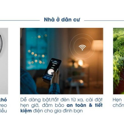 Ổ cắm điều khiển từ xa bằng wifi thông minh 16A OC01WF