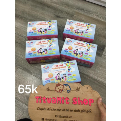 Bộ thẻ học thông minh 416 thẻ với 16 chủ đề