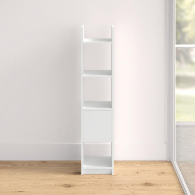 Giá sách gỗ công nghiệp kiểu dáng nhỏ gọn SMLIFE Braun