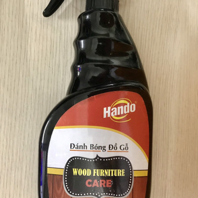 Xịt đánh bóng đồ gỗ Hando 600ml