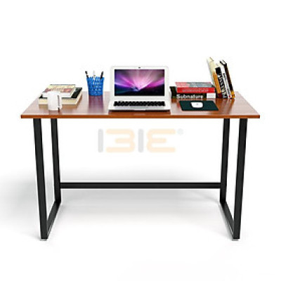 Bàn IBIE Rec-F Chân Đen - Màu Cánh Gián