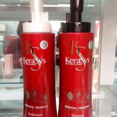 Dầu xả phục hồi tóc Kerasys Oriental Premium Hàn Quốc 400ml Kèm móc khoá