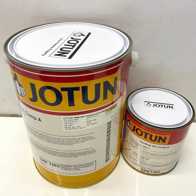 Sơn hai thành phần Jotun Hardtop AX Base 3 màu đỏ RAL 3005 _ 5L/bộ