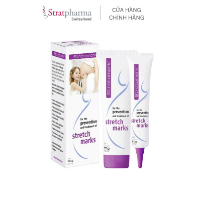 Stratamark 20g - Gel Silicone làm giảm và ngăn ngừa rạn da