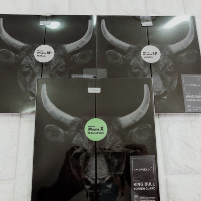 Miếng dán kính cường lực Mipow KingBull cho iPhone X / iPhone Xs (Vát kim cương, mỏng 0.23mm, chống nổ, bảo vệ mặt) - Hàng chính hãng