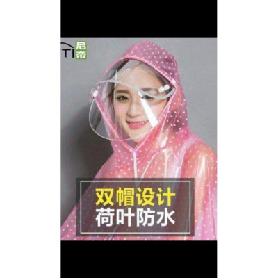 ÁO MƯA CHẤM BI 2 ĐẦU Hàng To, Đẹp CHẤT DÀY DẶN LƯU Ý CHẤM BI 2 ĐẦU 102K