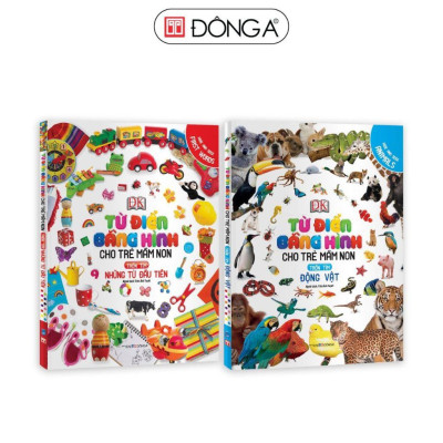 Sách - Bộ Từ Điển Bằng Hình Cho Trẻ Mầm Non (Cuốn Lẻ Và Combo) - Đông A