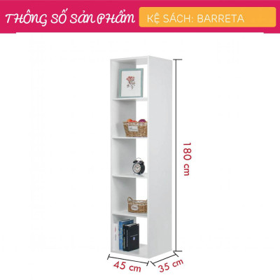 Giá đỡ sách giá tài liệu hiện đại giá rẻ SMLIFE Barreta