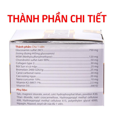 Viên Xương Khớp Maxx Gold HDPHARMA giảm đau nhức xương khớp - 60 viên [Maxx Gold ]