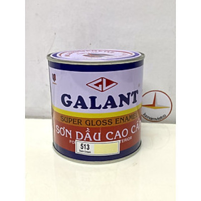 Sơn dầu Galant màu vàng Dark Cream 513 _ 0.8L