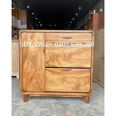 Tủ giày dép thông minh gỗ tự nhiên decor nhà đẹp/ hành lang, lối vào