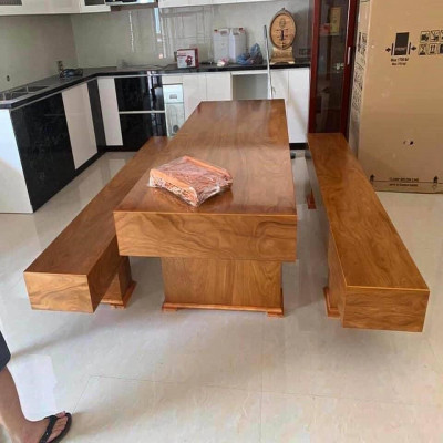 Bàn Ghế K3 Gỗ Cẩm Vàng