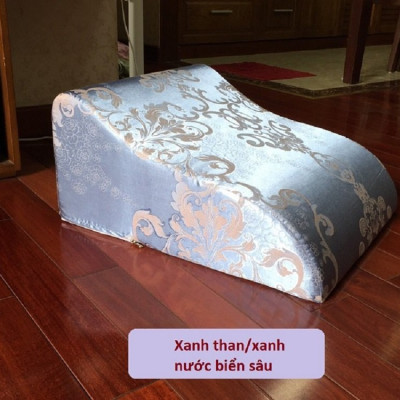 VỎ GỐI KÊ CHÂN CHỐNG GIÃN TĨNH MẠCH YOROKOBI 25CM- XANH THAN