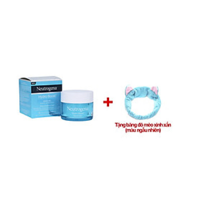 Combo Kem Dưỡng Ẩm Cấp Nước Neutrogena Hydro Boost 50g tặng kèm băng đô mèo xinh xắn màu sắc ngẫu nhiên 