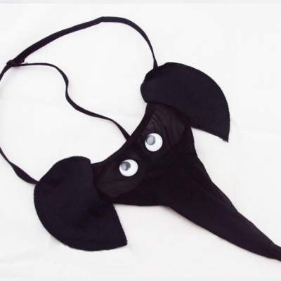 Quần lót vòi voi gợi cảm độc đáo cho nam - Màu đen