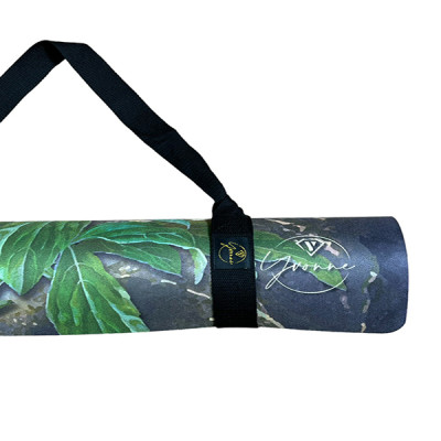 Thảm tập yoga chính hãng Yvonne, Life on Rock (TẶNG KÈM 3 PHẦN QUÀ), dày 6mm, bề mặt nhám, siêu bám, chống trơn trượt, thấm hút mồ hôi, càng nhiều mồ hôi càng bám, dễ vệ sinh, bề đẹp, sang trọng