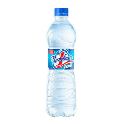 Lốc 12 chai Nước uống đóng chai Number 1 chai PET 500 ml