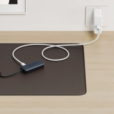 HUB chuyển đổi HyperDrive Next 4 in 1 Port USB-C cho Macbook/ Laptop - Truyền tải dữ liệu nhanh HD4001GL