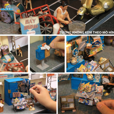 MÔ HÌNH TỰ LẮP RÁP DIY - SÀI GÒN XƯA - GP04