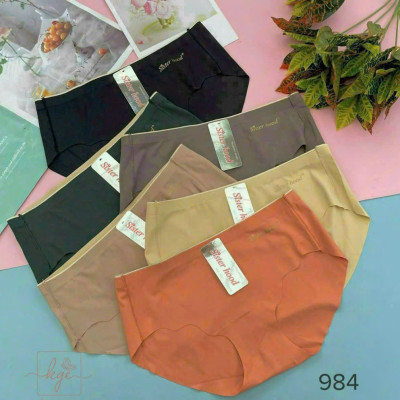 SET 5 Quần Lót Nữ su đúc thun lạnh, không đường may hoa cúc (giao màu ngẫu nhiên)