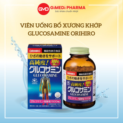 Viên Uống Glucosamine Orihiro 900 Viên/ 950 Viên Nhật Bản Hỗ Trợ Bổ Xương Khớp, Duy Trì Khớp Khỏe Mạnh
