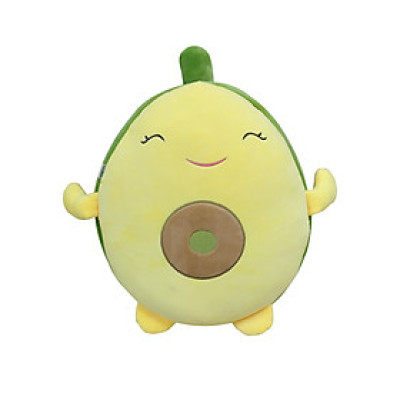 Gối tựa TE hình quả bơ nỉ nhung Hometex