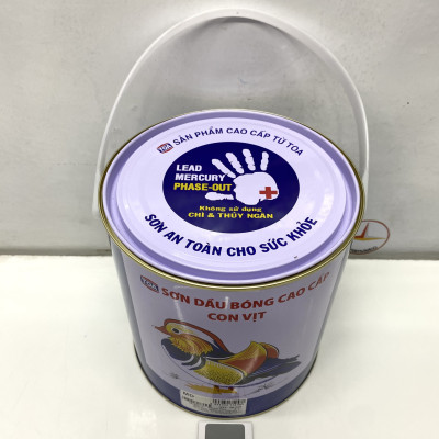 Sơn dầu cao cấp TOA Con Vịt màu xám MD 191 _ 3L