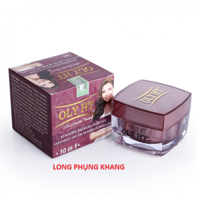  KEM DƯỠNG TRẮNG DA - NGỪA NÁM - GIẢM NHĂN - GIỮ ẨM - SE KHÍT LỖ CHÂN LÔNG - OLYHT  35g