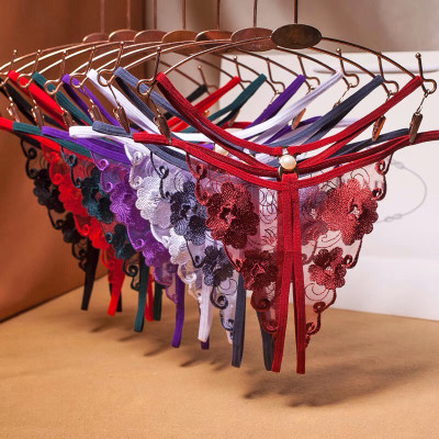 Quần lót nữ lọt khe hình bướm ren hoa cao cấp Q501 - Quần chip nữ sexy - Quần lót nữ gợi cảm