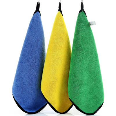 Khăn Lau Ô Tô Đa Năng Chuyên Dụng Microfiber 30x40 CM Bông Dày Siêu Thấm Không Bụi Vải