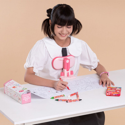 Đồ Chơi Sách Tô Màu Dạng Cuộn - Happy Capybara CLEVERHIPPO CR05