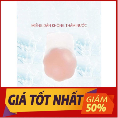 Miếng dán nâng ngực che nhũ hoa silicon mỏng chống chảy xệ siêu dính tái sử dụng loại tốt cao cấp